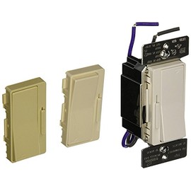 Eaton Controls DF10P-C2 Decorator 0-10V Dimmer 120/277V with Color Change Kit Light Almond, White, Ivory