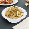 XIMOGO Pack of 100 Plastic Bowls - 12 OZ Tableware