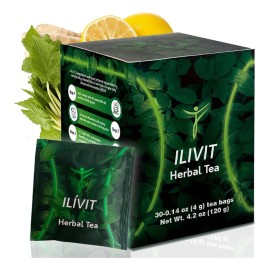 Ilivit Té Orgánico Para Limpieza Y Desintoxicación Colon