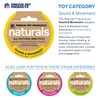 Pervue Pet Products Naturals Sound & Movement Crown Bird Toy,4"
