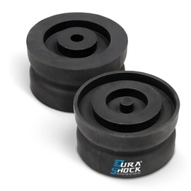 DuraSHOCK Modular Universal Rubber Bump Stops for Light Truck and SUV Suspension Enhancement MUB2 Sub Module, Pair 4000 lbs Max, Hardness 50HA Need MUB1X Top Modules