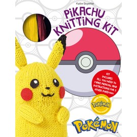 Pokémon Knitting Pikachu Kit: Kit includes all you need to make Pikachu and instructions for 5 other Pokémon