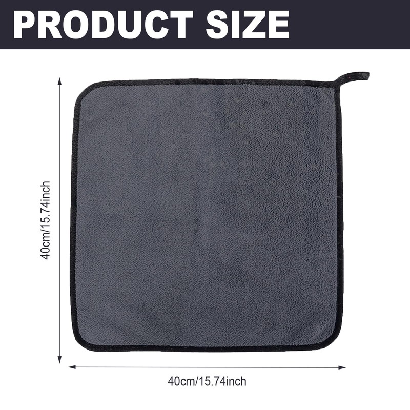 DAJING Magic Wipe Bathroom Drying Cloth - 2PCS Super Absorbent