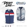 Jetpilot Draftline Neoprene Reversible Comp Vest-Navy-XXL