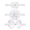 Yueshop 3pcs/Set Baby Kids Girls Bowknot Headband Toddler Elastic Hair