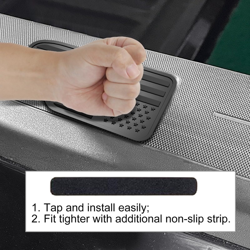 EGOVO Stake Pocket Covers for 2014-2018 GMC Sierra 1500,Chevy Silverado