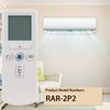 Allimity RAR-2P2 Replacement Remote Compatible with Hitachi AC Air Conditioner