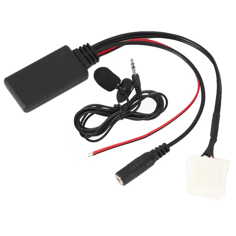 AUXin Cable Adapter Car Bluetooth 5.0 Microphone Fit for Mazda