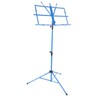 Small Music Stand Metal Portable Shelf Easy Assemble Lift Fold