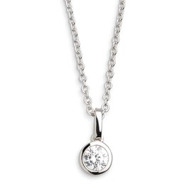 Xenox Women Silver Pendant Necklace - XS7283