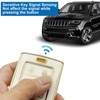 CHQLPBF 2pcs Key Fob Cover with Metal Keychain Compatible with
