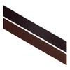 Ladeheid Men's Belt Leather Belt Extra Length up to 180