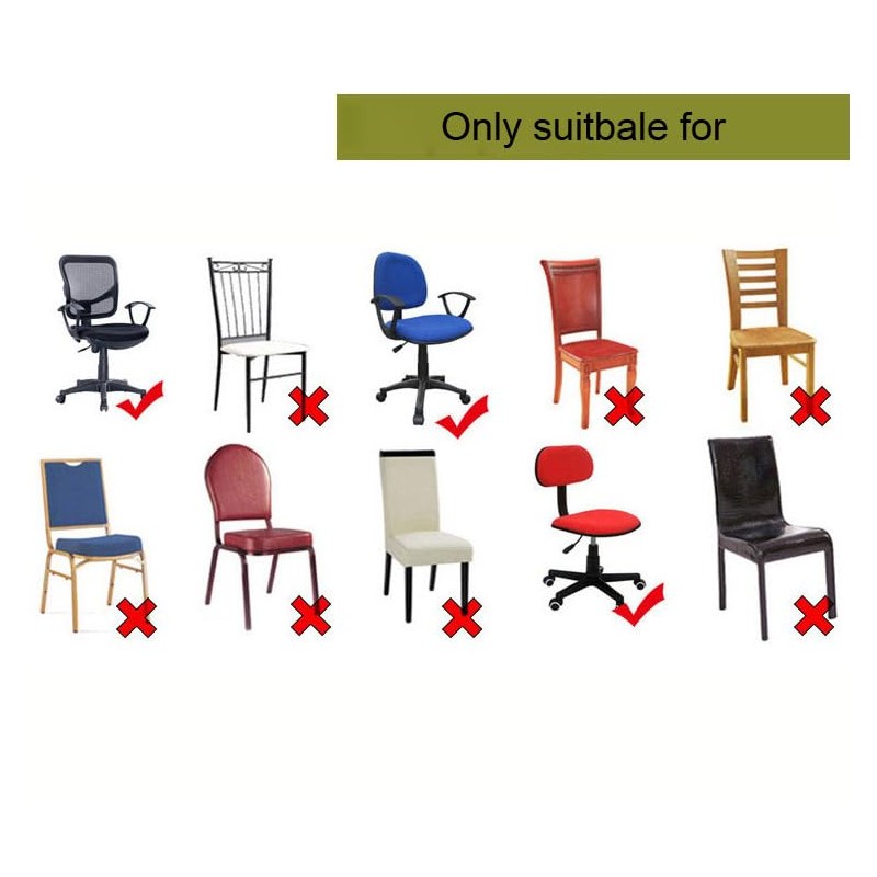 zalati Back Chair Cover and Backrest Non Slip Soft Stretch