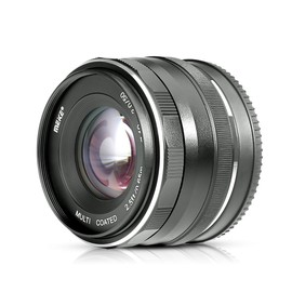 Meike MK 50mm f/2.0 Manual Focus Lens (APS-C) for Sony E-Mount Mirrorless SLR Cameras