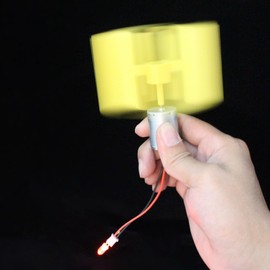 Micro Vertical Wind Turbine Generator DIY Wind Turbine Motor Blades Generator for Science Teaching