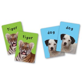 University Games First 100 Words Animals Card Game, 01335