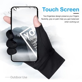 XuoAz UV-Protection-Sun-Gloves Men Women Summer Fingerless-Fishing Gloves for Cycling Driving Outdoor Sports