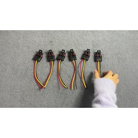 Replacement Parts for 6X Pulse Power Plug Pigtail Connector for Polaris Ranger Crew XP1000 & RZR RS1 Mod-GS95-3565