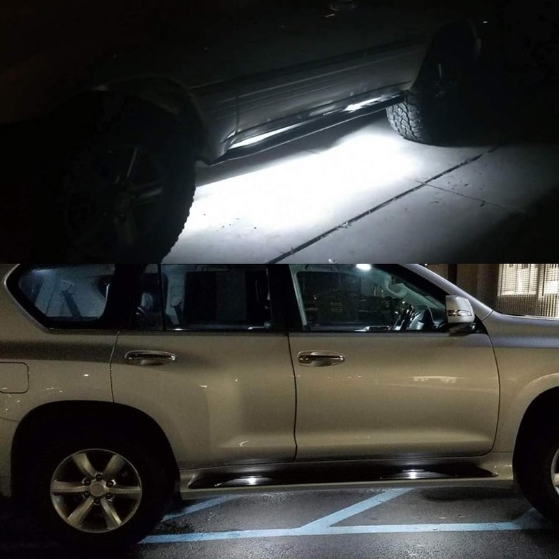 Full LED Under Car Running Board Courtesy Light Kit for
