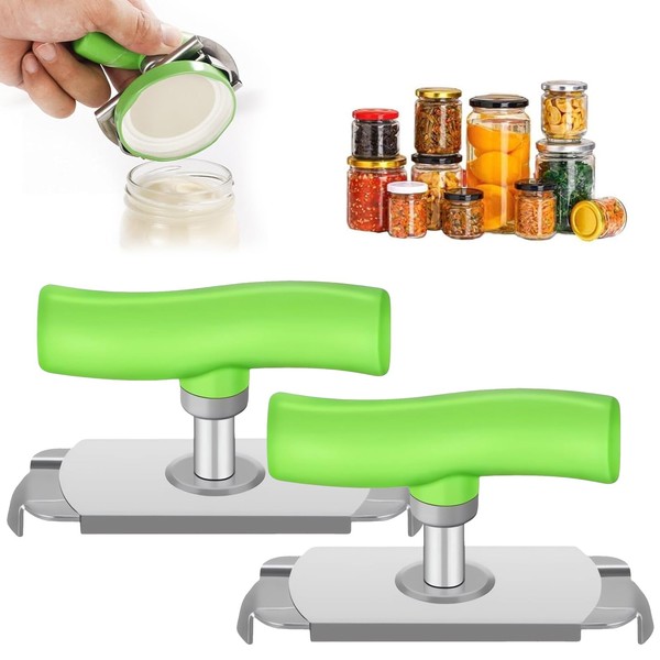 Effortless Arthritis Jar Opener, Pack of 2 Jar Openers, Screw