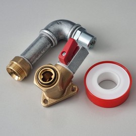 Compressed Air Filling Connection FVM 12-AD, Wall Mount 1/2 Inch Tyre Inflator Stand Filling Gauge