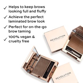 Makeup Revolution, Soap Styler + Eyebrow Wax 5 g