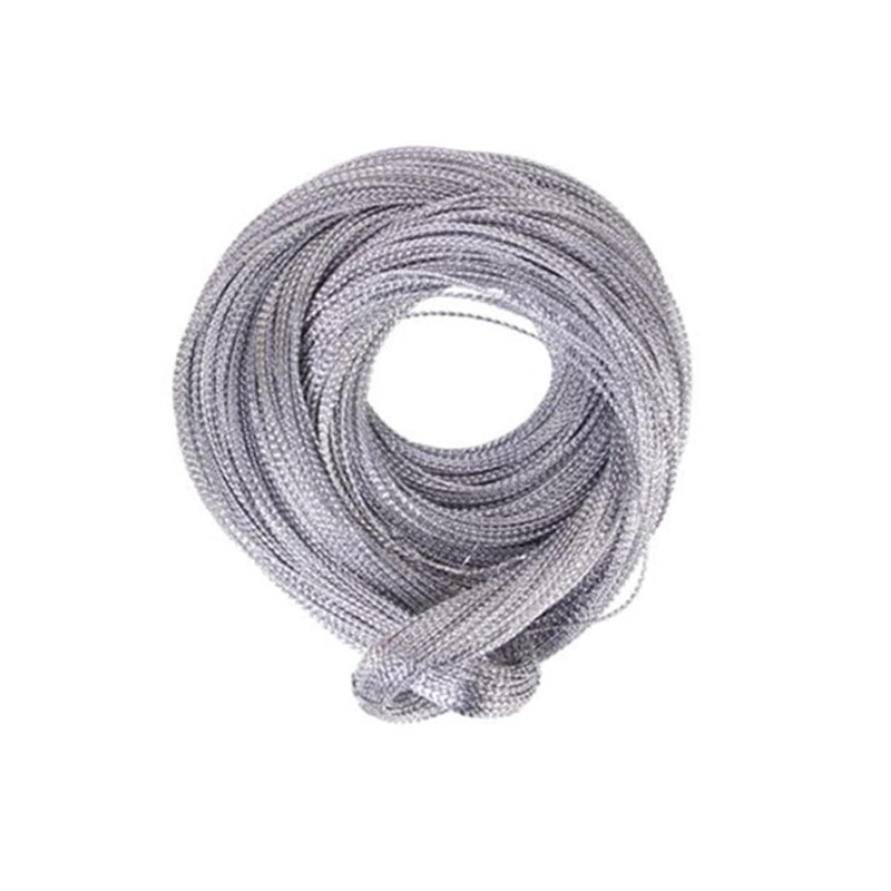 TEHAUX Multifunctional Silver Metal Jewelry Cord Yards Beading String for