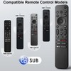 for Sony-TV-Remote-Control, Replacement for Sony Bravia TV Remote for All