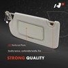 A-Premium Left Driver Side Sun Visor Compatible with Nissan Altima