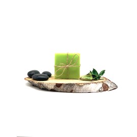 PAOS Aloe Vera Soap, Approx. 150 g, Natural Soap, Hair Soap, Care Soap, Shaving Soap, Can be Used for Wrinkles and Blemished Skin, No Chemical Additives, Vegan, for All Hair and Skin Types