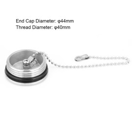 Fuel Cap for Boats, 2 Inch Stainless Steel Boat Marine Deck Filling Filler Cap Gas Fuel Tank Hardware Accessories for Boat Caravan RV Yacht