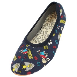 Beck Kids' Soccer Gymnastics Shoes Blue (Dunkelblau 05) 1 UK