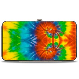 Buckle-Down womens Buckle-down Hinge - Bd Tie Dye13 Wallet, Multicolor, 7 x 4 US