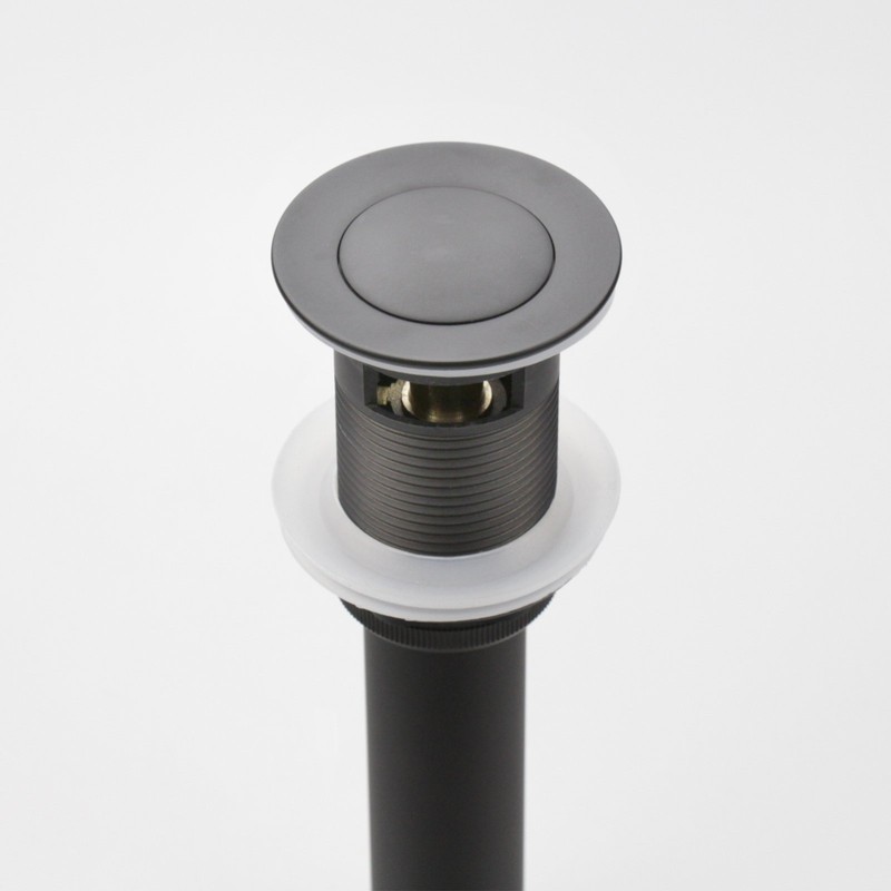 Pop Up Drain Stopper with Overflow, Bathroom Lavatory Vanity Vessel
