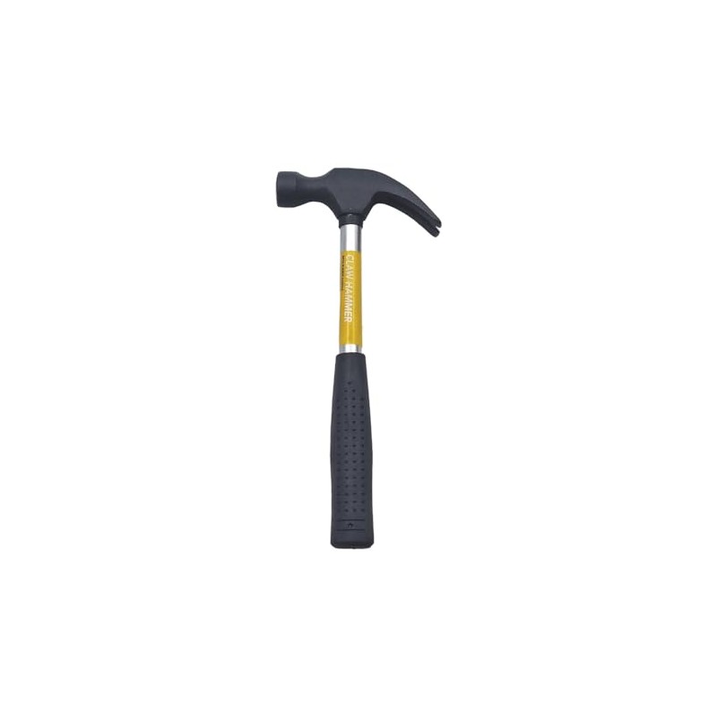 8OZ Tubular Steel Claw Hammer – Durable Carbon Steel Head