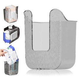 Dispensador de Toallitas,Dispensador Genérico sin Perforar,Fácil Instalación y Ahorro de Espacio,Mantén Las toallitas limpias,Compatible con Toallas de Papel y Toallitas Húmedas, Baño y Cocina (Gris)