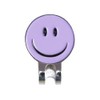 Magnetic Golf Ball Marker with Hat Clip Happy Smiley Face