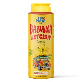 Fila Manila Banana Ketchup – Filipino Sauce & Condiment – 12 oz jar, Mild, Vegan, No MSG, No Sugar Added, Gluten Free, Dairy Free, Made in the USA, Banana Ketchup, 1 Count (Pack of 1)
