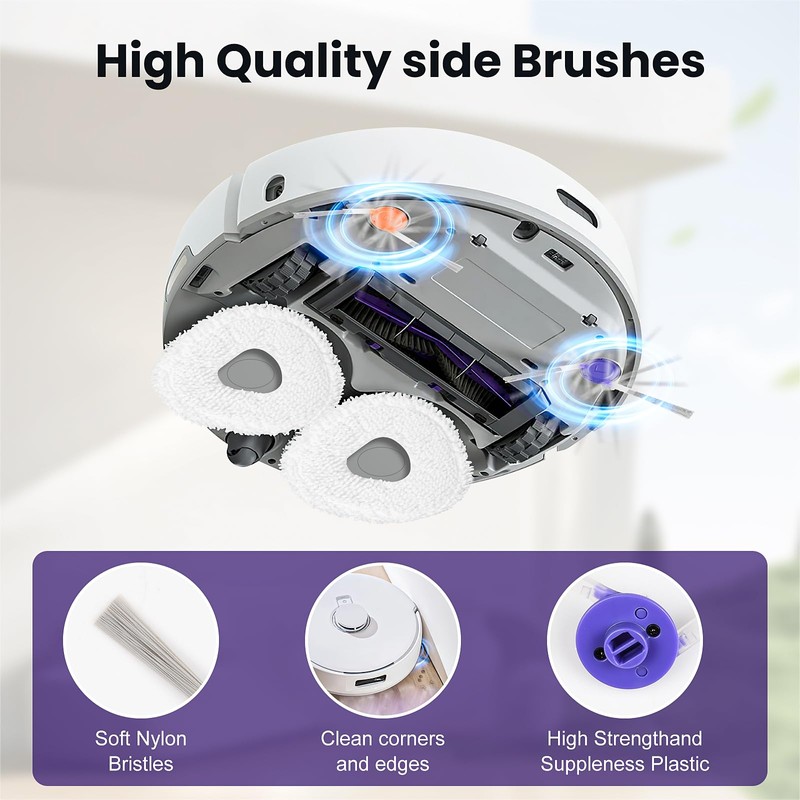 16 Pcs Replacement Accessories kit for Narwal Freo Pro Robot