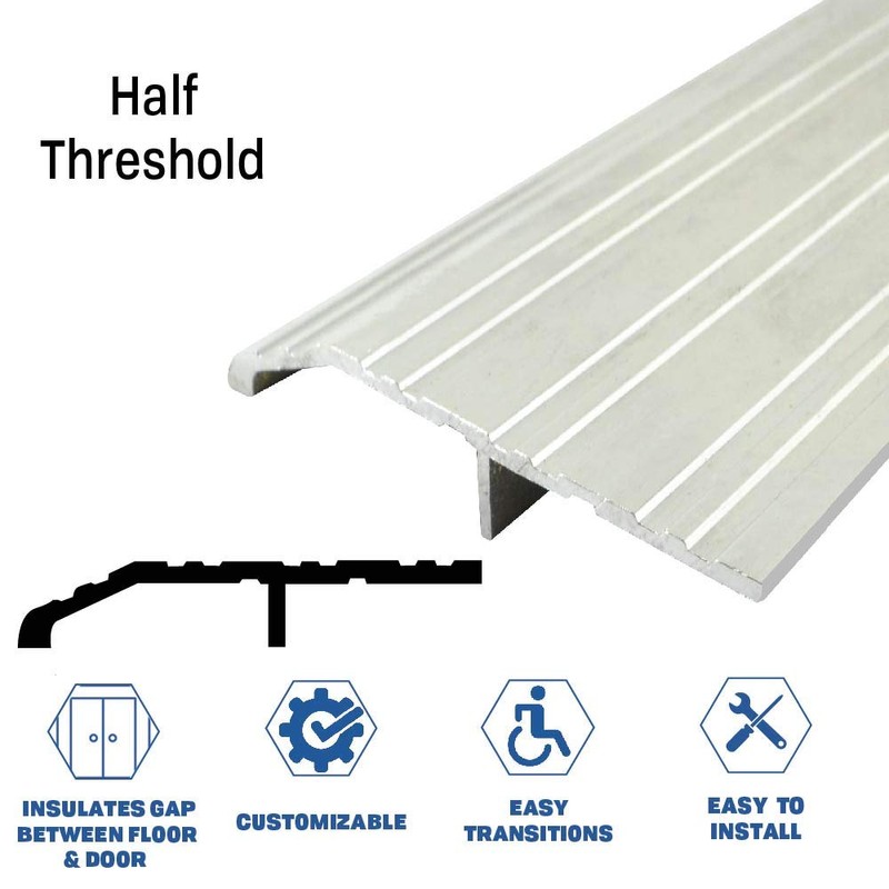 34761MA Half Saddle (4″ by ½”) (48")