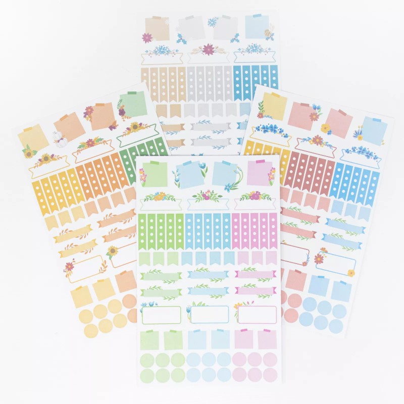 bloomdailyplanners bloom daily planners Planner Sticker Pack, Decorative Florals