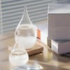Enkrio Storm Glass Weather Predictor, Weather Station Weather Forecaster with