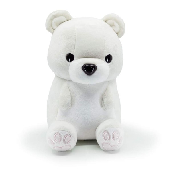 Bellzi Polar Bear Cute Stuffed Animal Plush Toy - Adorable Soft White Teddy Bear Toy Plushies and Gifts - Perfect Present for Kids, Babies, Toddlers - Poli