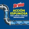 Drano Destapacaños, Espuma, Olor Neutro, Dual Force Foamer, 500 ml