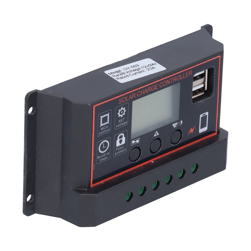 Smart Charge Controller Solar Battery Panel Charging Protection Device with