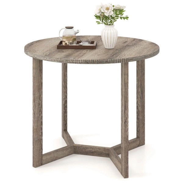 Costway 36 Inch Wood Dining Table for 2-4 People with
