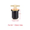 MagiDeal Marine Boat Drain Plug 3/4' or 1-1/4' Drain Stopper