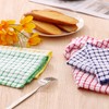 Kitinjoy Cotton 12 Pack Kitchen Towels and Dishcloths Sets, 16