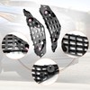 Yumzeco 2PCS Fit For Toyota Highlander Front Bumper Brackets 2020