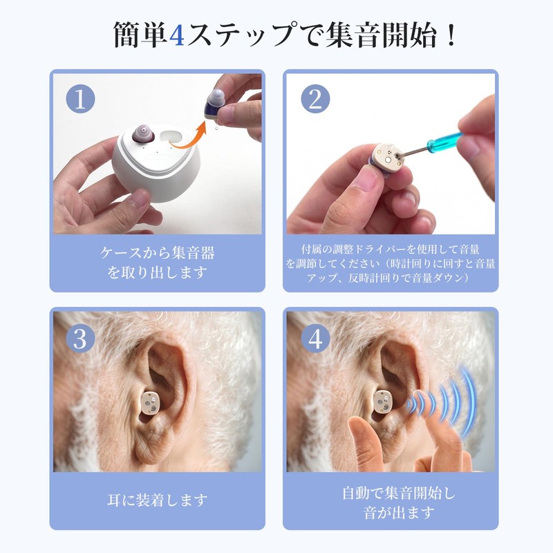 Sound Collection Device, For Elderly People, 2025 Innovation, Only 0.08